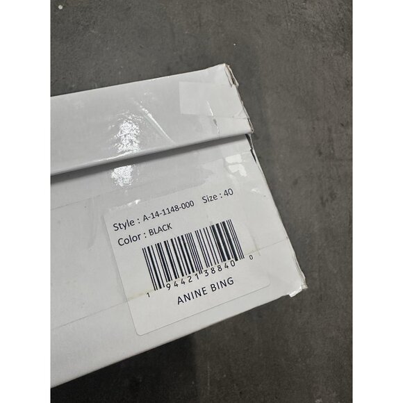 ANINE BING Justine Boot in Black Leather - Picture 6 of 11